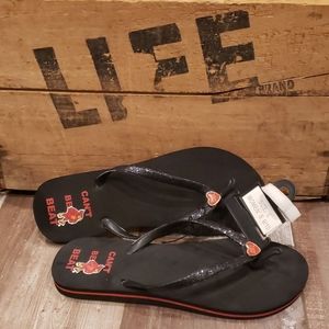 NWT Women's Iowa State Cyclone flipflops